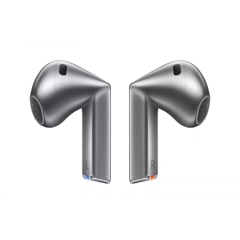 Samsung Galaxy Buds3 True Wireless Stereo (TWS) Słuchawki douszne z aktywną redukcją szumów, Bluetooth 5.4, IP57, Srebrny