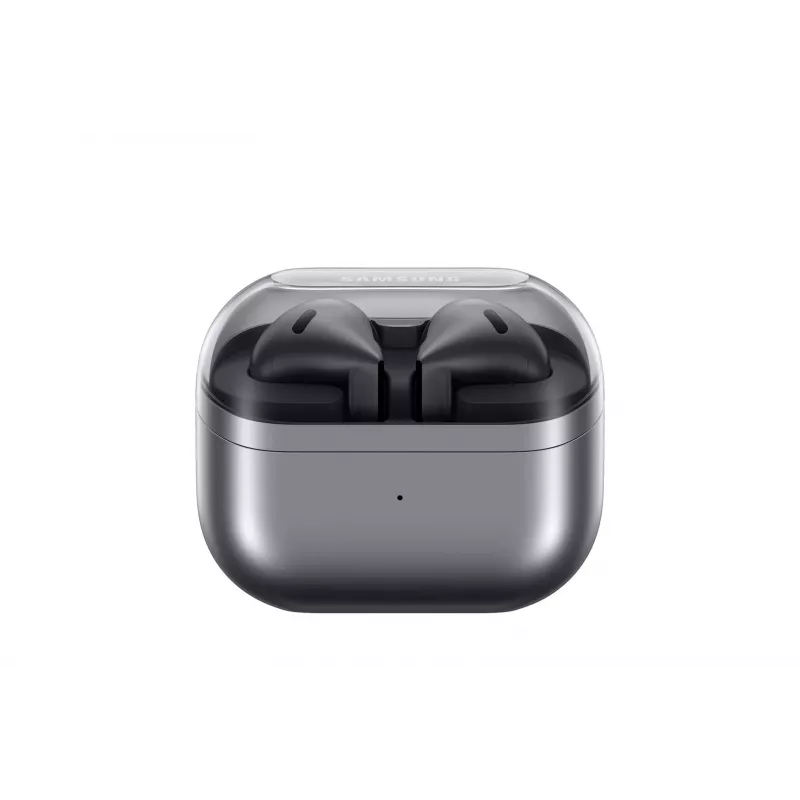 Samsung Galaxy Buds3 True Wireless Stereo (TWS) Słuchawki douszne z aktywną redukcją szumów, Bluetooth 5.4, IP57, Srebrny