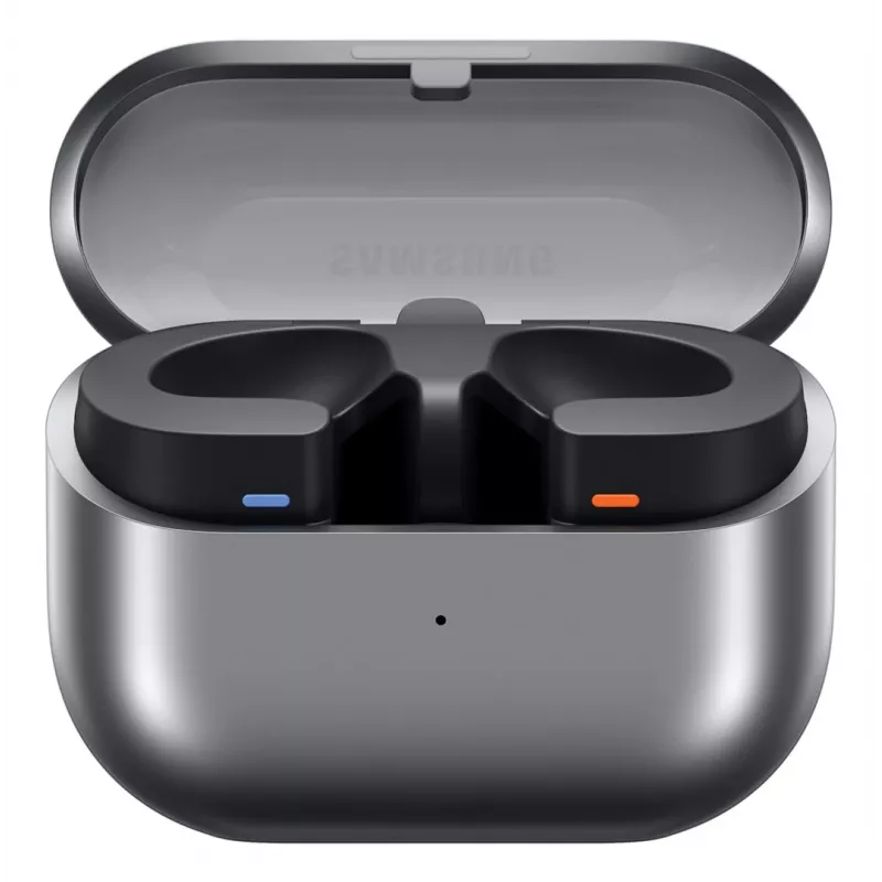 Samsung Galaxy Buds3 True Wireless Stereo (TWS) Słuchawki douszne z aktywną redukcją szumów, Bluetooth 5.4, IP57, Srebrny