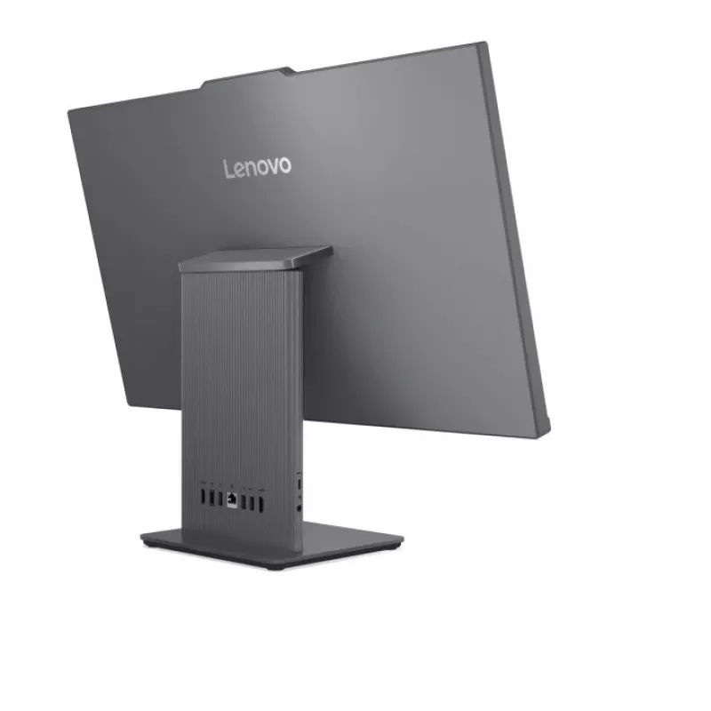 Lenovo IdeaCentre AIO 24ILL11 All-in-One PC, Intel Core Ultra 5 226V, 23,8 inch FHD IPS Anti-Glare 100Hz, 16GB LPDDR5X-8533, 512GB SSD, Intel Arc Graphics, 5MP Kamera, Brak systemu operacyjnego, Cloud Grey