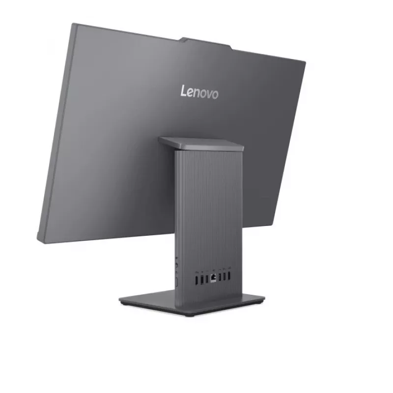 Lenovo IdeaCentre AIO 24ILL11 All-in-One PC, Intel Core Ultra 5 226V, 23,8 inch FHD IPS Anti-Glare 100Hz, 16GB LPDDR5X-8533, 512GB SSD, Intel Arc Graphics, 5MP Kamera, Brak systemu operacyjnego, Cloud Grey