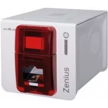 Evolis Wood Fiber CR-80 Cards - Black/White - 30 mil - 500 Cards (5 x 100) for Primacy, Zenius, Edikio Flex