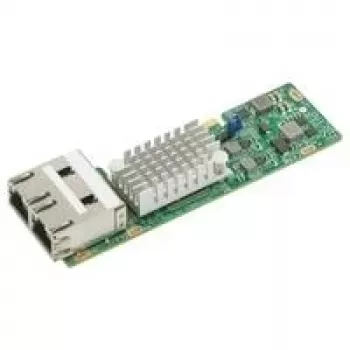 Supermicro AOC-CTGS-I2T-O Dual-Port 10GBASE-T PCI Express 2.1 x8 Network Interface Card (Low Profile)