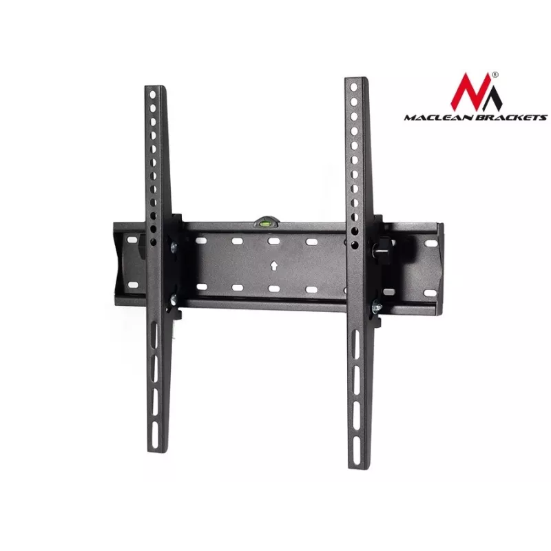 MACLEAN MC-665 Fixed TV Wall Mount for 32-55 inch Screens, Black, up to 40 kg, VESA 400x400