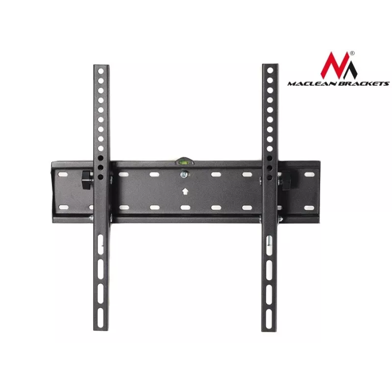 MACLEAN MC-665 Fixed TV Wall Mount for 32-55 inch Screens, Black, up to 40 kg, VESA 400x400