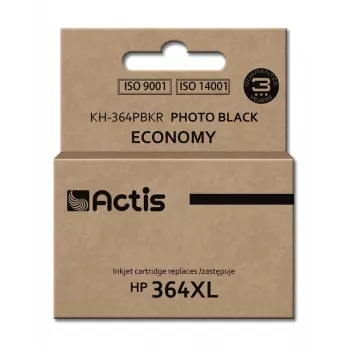 Actis KH-364PBKR Wkład atramentowy (zamiennik HP 364XL CB322EE; Standard; 12 ml; Photo Black)