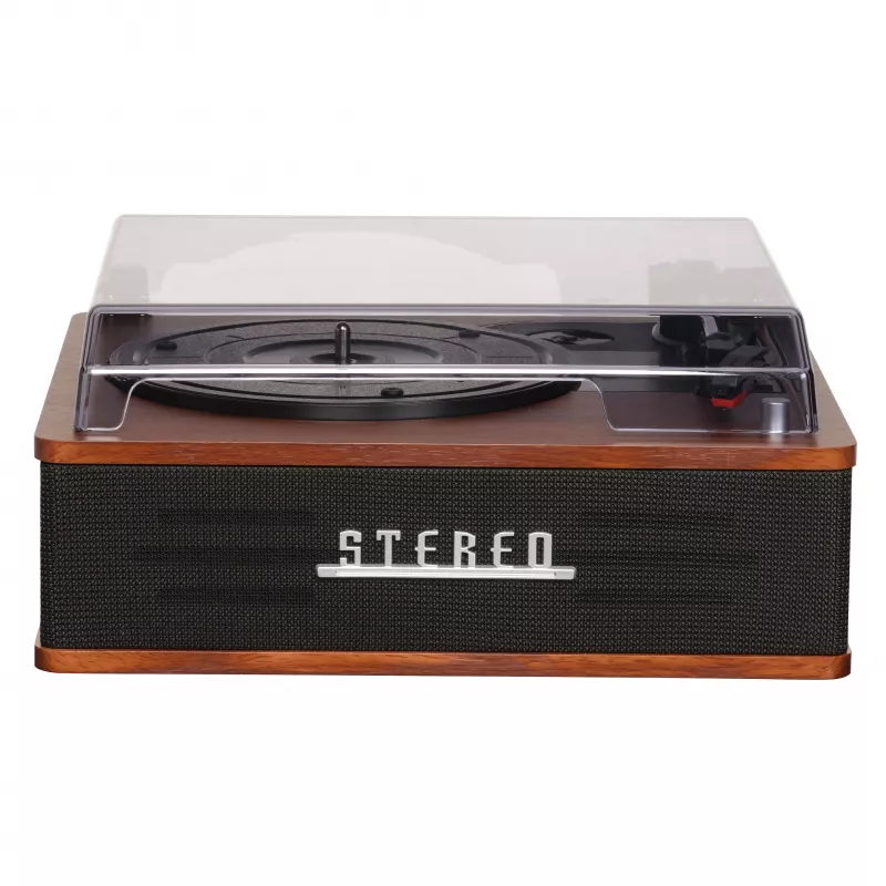 Denver VPB-262 Gramofon Czarny/Drewno