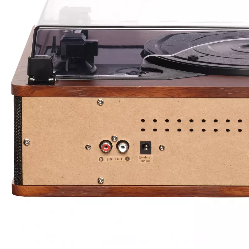 Denver VPB-262 Gramofon Czarny/Drewno