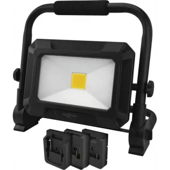 ANSMANN 1600-0713 LED Spotlight FL50W 18V Power Tool Battery Packs incl. Adapter Plates