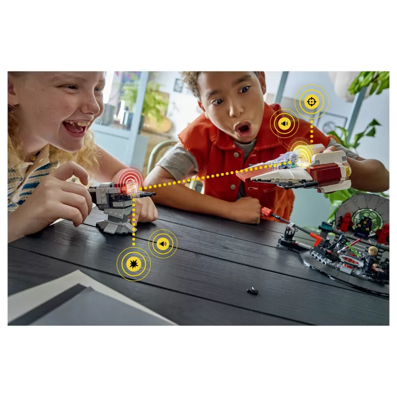 LEGO Star Wars SMART Play: A-Wing i Pojedynek w Tronowej (75427)