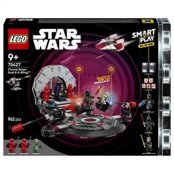 LEGO Star Wars SMART Play: A-Wing i Pojedynek w Tronowej (75427)