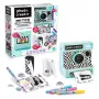Canal Toys Retro Instant Camera - Czarno-biała drukarka termiczna, 2,4 inch LCD, 12 MP, USB-C, dla dzieci od 6 lat
