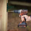Black & Decker BL186KB-QW 18V Akumulatorowa Wiertarko-wkrętarka udarowa bezszczotkowa 1650 RPM (2x baterie 1.5Ah, ładowarka, walizka)