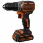 Black & Decker BL186KB-QW 18V Akumulatorowa Wiertarko-wkrętarka udarowa bezszczotkowa 1650 RPM (2x baterie 1.5Ah, ładowarka, walizka)