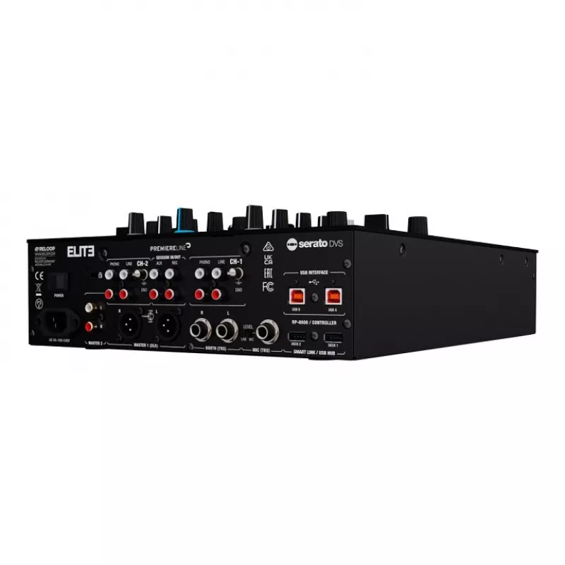 RELOOP Elite – Profesjonalny 2-kanałowy mikser DVS dla Serato DJ Pro