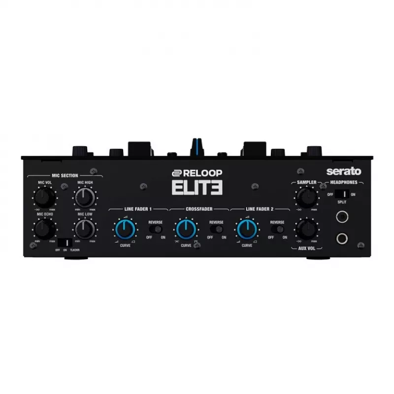 RELOOP Elite – Profesjonalny 2-kanałowy mikser DVS dla Serato DJ Pro