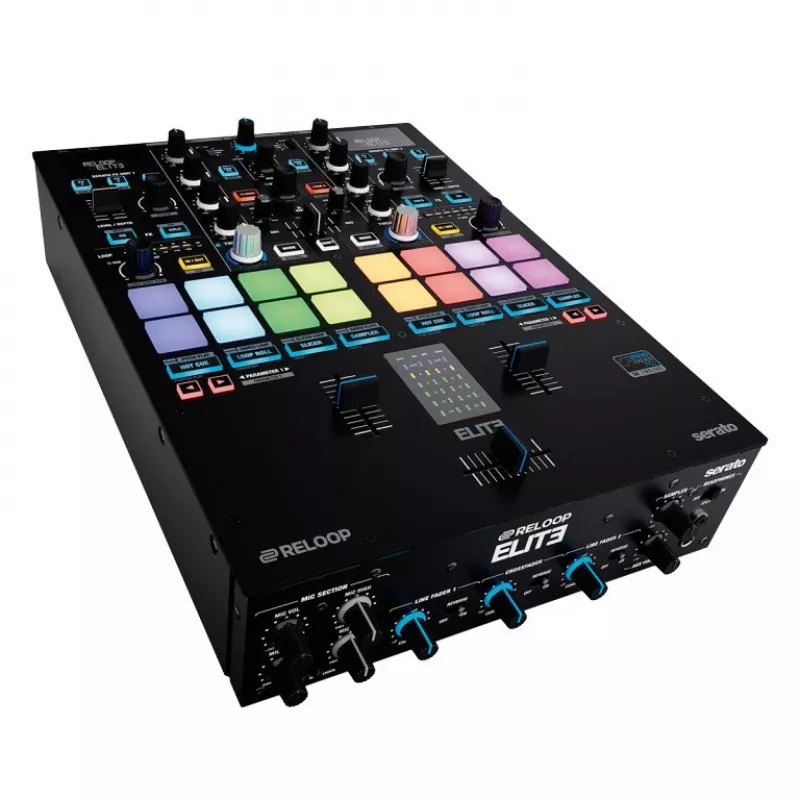 RELOOP Elite – Profesjonalny 2-kanałowy mikser DVS dla Serato DJ Pro
