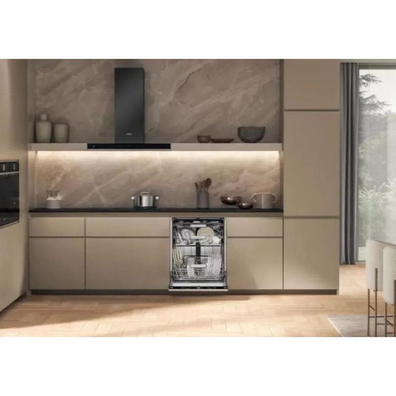 Whirlpool W7IHT40T Zmywarka do zabudowy, 14 kompletów, Klasa energetyczna C, 40 dB, NaturalDry