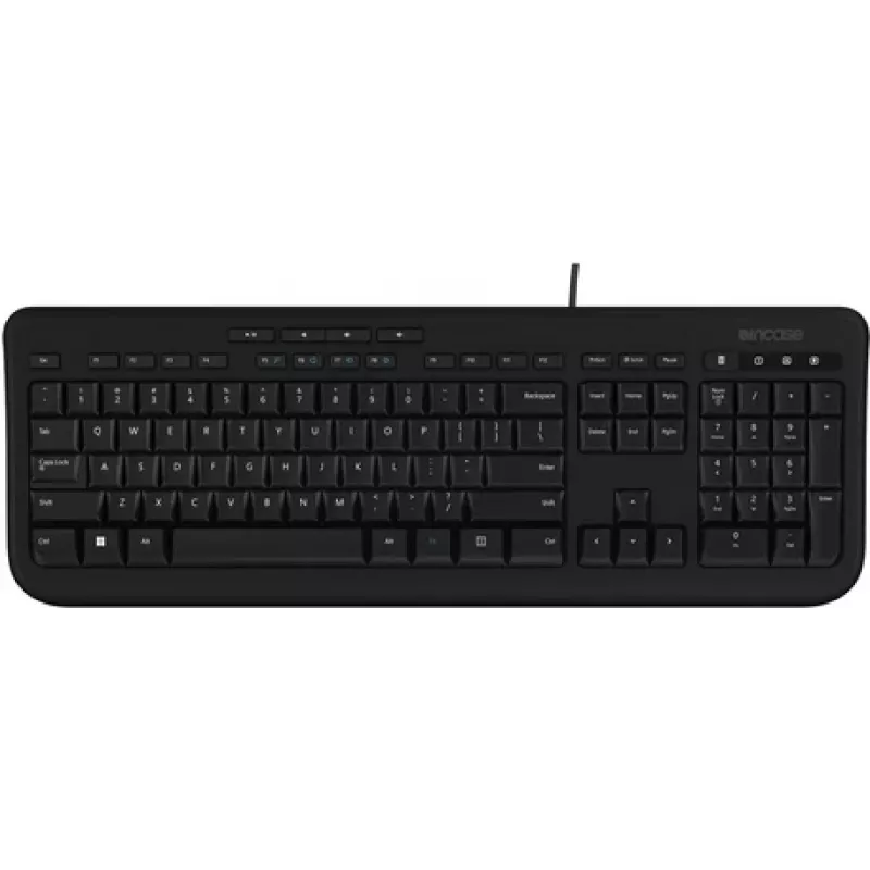 INCIPIO Incase Wired Keyboard 600 ES Layout QWERTY Black EMEA