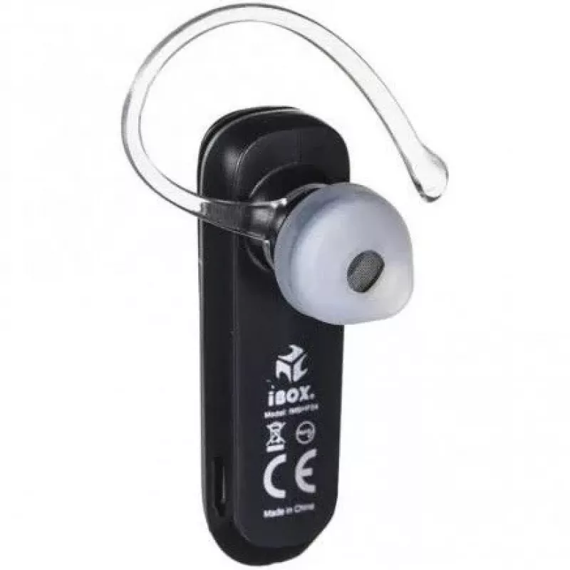 iBox BH4 Słuchawka Bluetooth Bezprzewodowa Zaczepiana na Ucho Czarna