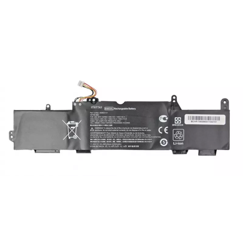 Bateria MITSU do HP EliteBook 735 G5, 745 G5, 840 G5 - 2200 mAh, 11.55V, Li-Polymer, 3 ogniwa