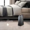 Clean Air Optima CA-603 Nawilżacz ultradźwiękowy z jonizatorem, 5,5L, zimna i ciepła mgiełka, do 60 m², panel dotykowy, pilot, aplikacja Wi-Fi
