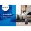Clean Air Optima CA-603 Nawilżacz ultradźwiękowy z jonizatorem, 5,5L, zimna i ciepła mgiełka, do 60 m², panel dotykowy, pilot, aplikacja Wi-Fi