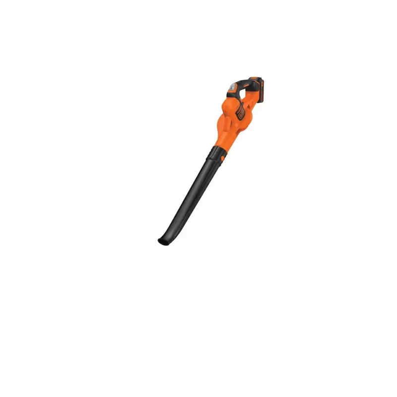 Black & Decker GWC1820PCB-XJ 18V PowerCommand Boost Akumulatorowa Dmuchawa do Liści 209 km/h Czarny Pomarańczowy