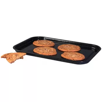 Russell Hobbs CW114411EU7 Blacha do pieczenia 40 cm - Stal węglowa, nieprzywierająca, nadaje się do mycia w zmywarce