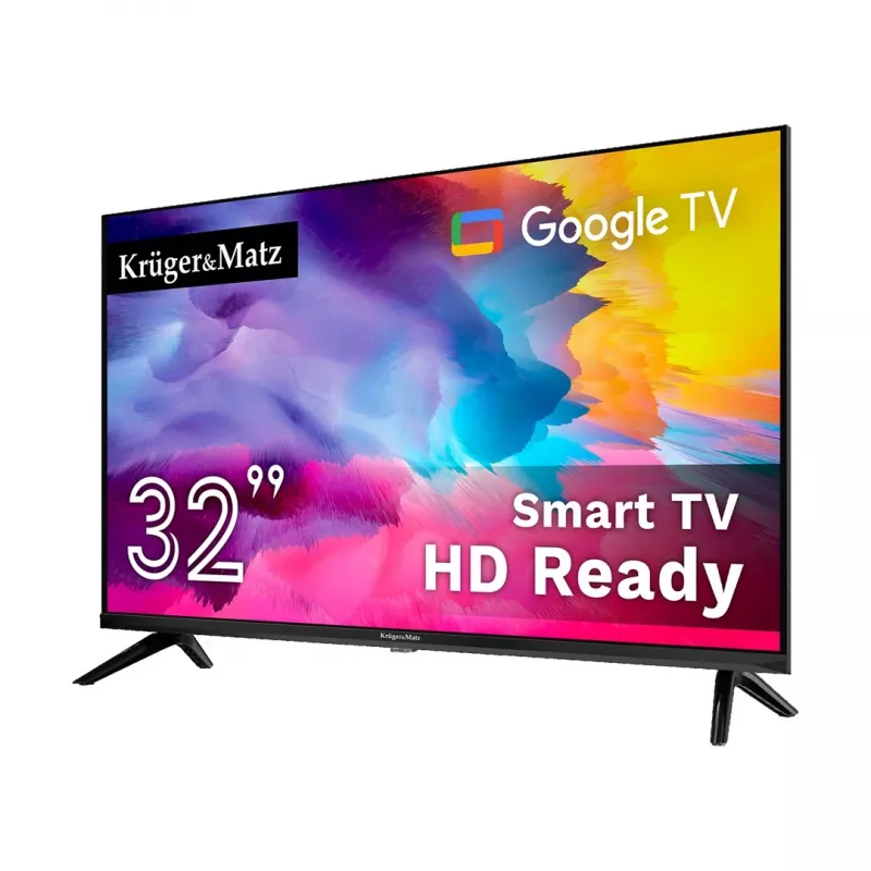 KRUGER & MATZ KM0232HD-G 32 cale HD Ready Smart TV, DLED, Wi-Fi, Czarny