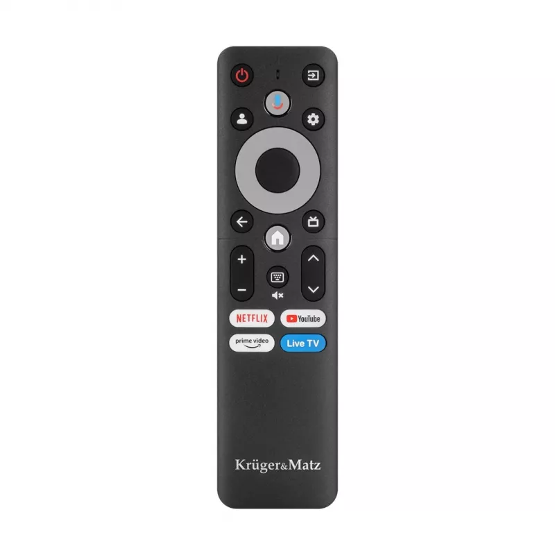 KRUGER & MATZ KM0255UHD-G 139 cm (55 inch) 4K UHD Smart TV Android TV Wi-Fi Czarny