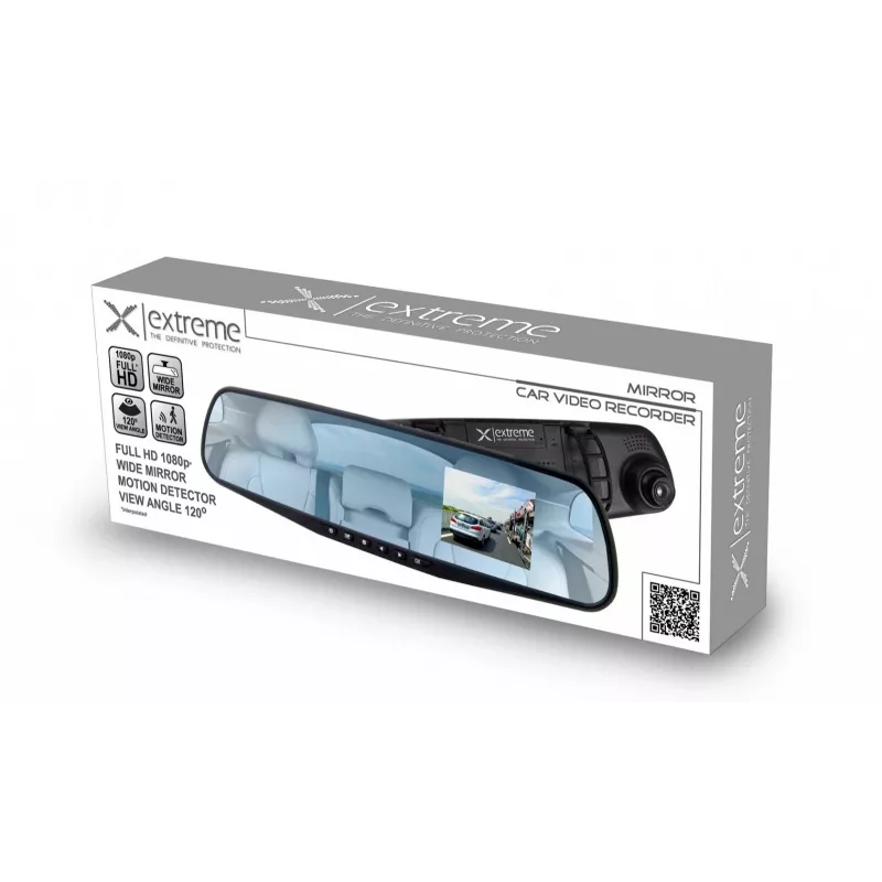 ESPERANZA Extreme XDR103 Kamera samochodowa w lusterku 1080p Full HD 170° szeroki kąt