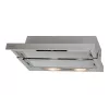 CATA TF 5260 X Okap teleskopowy 60 cm 325 m³/h Sterowanie suwakowe LED Stal nierdzewna Klasa energetyczna D