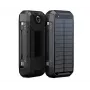 PowerNeed S20000Q 20000mAh Outdoor Solar Power Bank z ładowaniem bezprzewodowym, QC3.0 i PD 20W, czarny
