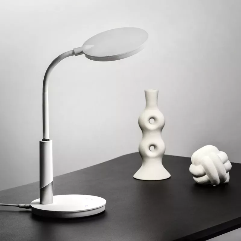 Activejet AJE-RAYA RGB Biała Lampa Biurkowa LED