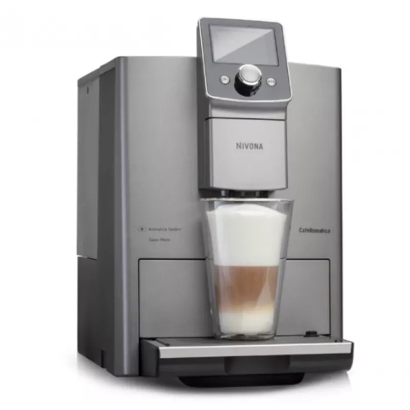 NIVONA Cafe Romatica 8 Series NICR 821 Ekspres do Kawy Automatyczny Tytan/Chrom