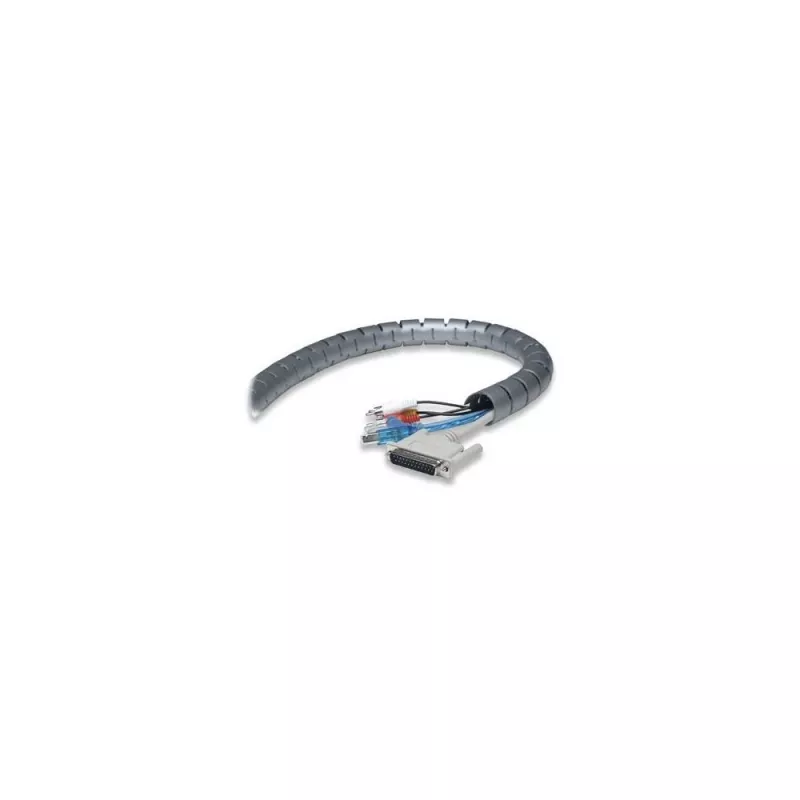 TECHLY Elastyczna Osłona na Kable 2,5m Średnica 25mm Czarna