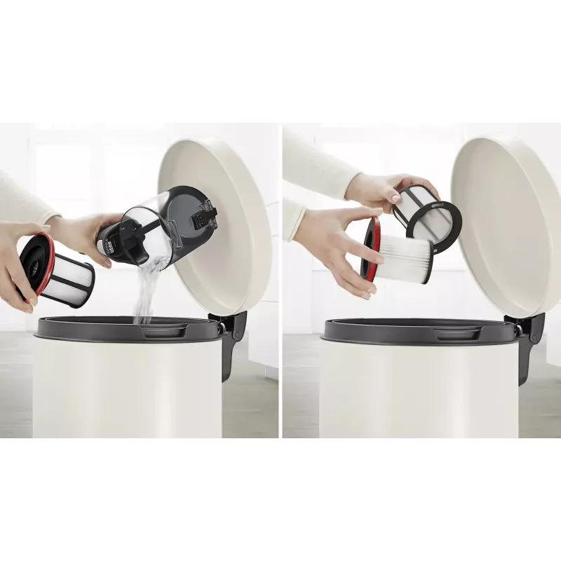 Bosch Unlimited Serie 6 BCS611P4A Bezprzewodowy Odkurzacz Pionowy, 0,3 L, Czarny, 2,5 Ah