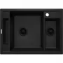 DEANTE Black Nero Matt Magnetic 1.5-Bowl Granite Sink