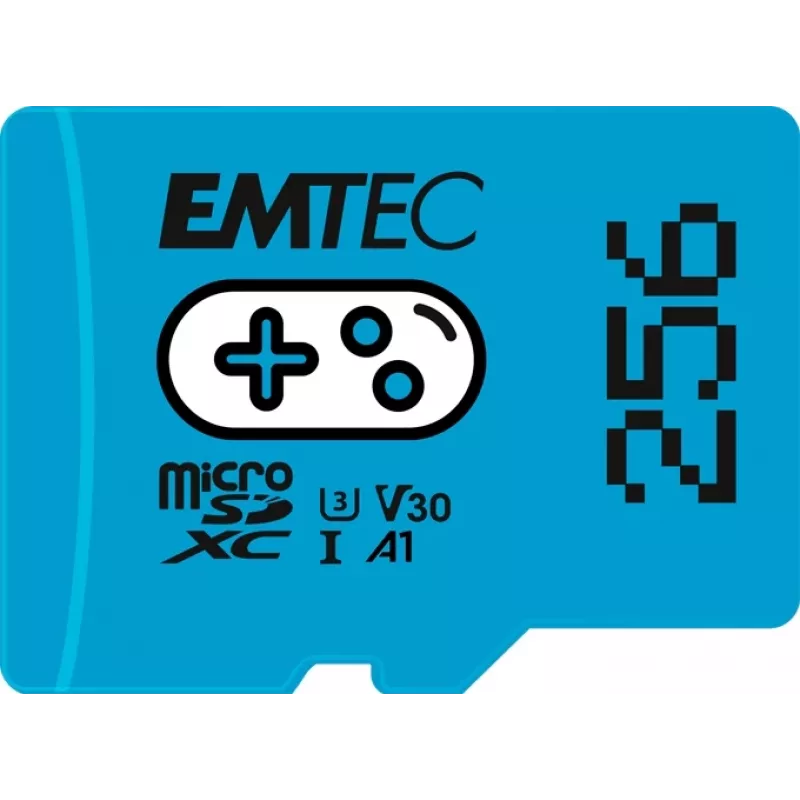 Karta pamięci EMTEC Gaming MicroSDXC 256 GB UHS-I U3 V30 A1