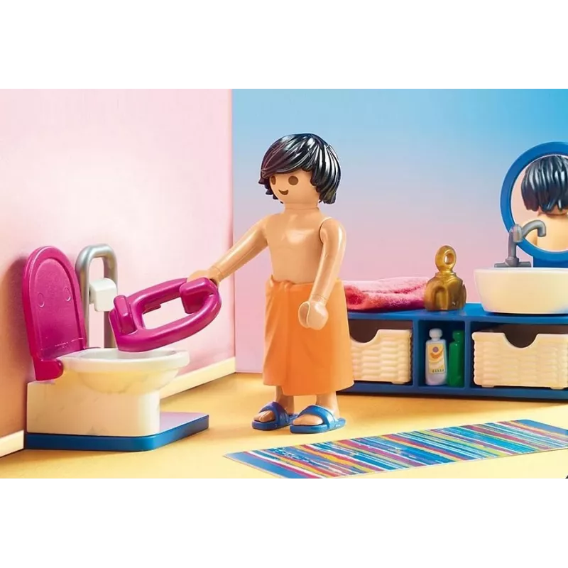 Playmobil Domek dla lalek 70211 Łazienka z wanną