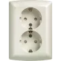 Podwójne gniazdo Schuko Siemens 10/16A 250V 5UB2211 - Akcesoria zasilające