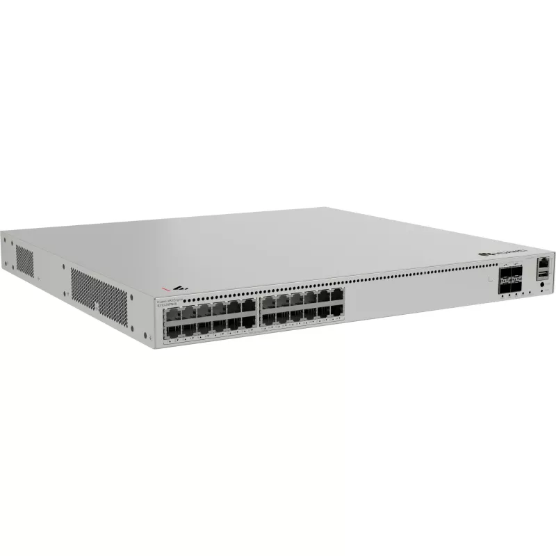 Huawei eKitEngine S310-24PN4X Managed L2+ PoE+ Switch - 24x 2.5G PoE+ Ports + 4x 10G SFP+ Uplinks, 400W PoE Budget, Rack-Mountable