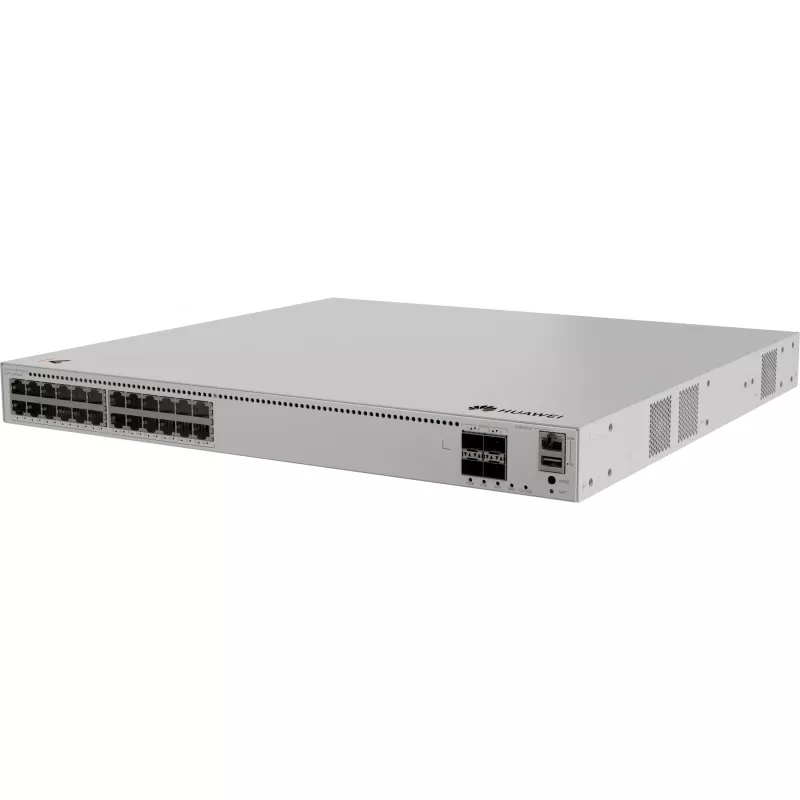 Huawei eKitEngine S310-24PN4X Managed L2+ PoE+ Switch - 24x 2.5G PoE+ Ports + 4x 10G SFP+ Uplinks, 400W PoE Budget, Rack-Mountable