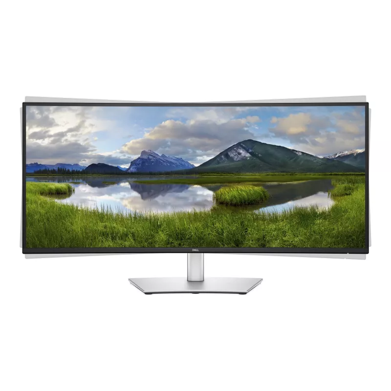 Dell P3425WE 34 inch IPS 21:9 100 Hz 5 ms 3440x1440 WQHD USB-C Hub Monitor z zasilaniem 90W, regulacją wysokości, obrotem, pochyleniem, 5-letnia gwarancja