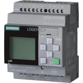 Siemens LOGO! 24 RCE Logic Module 8.4 (6ED1052-1HB08-0BA2)