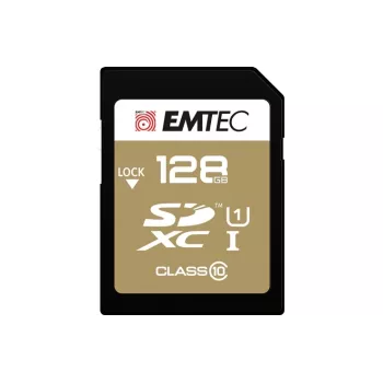 Karta pamięci Emtec SDXC 128GB Class10 Gold+ UHS-I U1