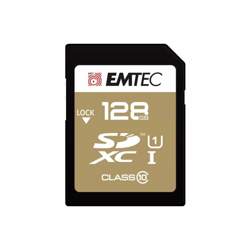 Karta pamięci Emtec SDXC 128GB Class10 Gold+ UHS-I U1