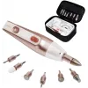 Cecotec PinkyCare 700 Perfect Nails Elektryczny Zestaw do Manicure i Pedicure, Wiertarka do Paznokci, 7 Akcesoriów, 2 Prędkości, Akumulatorowy, Różowy/Biały
