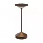 ab+ by Abert Tempo Przenośna Lampa Stołowa Corten